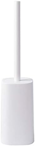 Bruscada e suporte do vaso sanitário Cdyd, 2 pedaços de escova de vaso sanitário, alça longa de plástico, escova de vaso sanitário