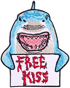 Apliques de desenho animado para sacolas de roupas de mochila decoração Diy Funny Free Kiss grátis