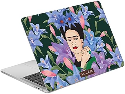 Projetos de estojos principais licenciados oficialmente Frida Kahlo Padrão de retrato Floral Vinyl Skin Decal