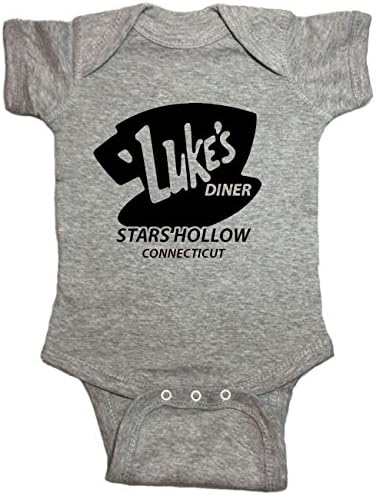 Northstartes Gilmore Girls Baby One Piece Luke's Diner Bodysuit