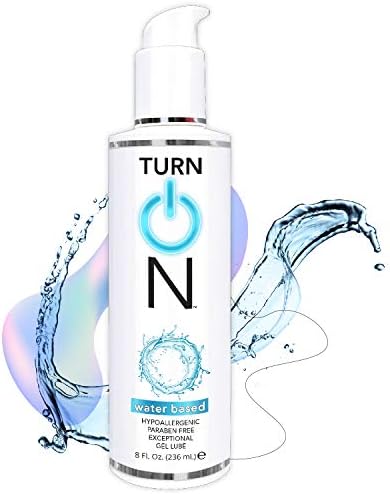 Ligue o lubrificante de sexo à base de água de 8 onças de lubrificante pessoal premium, fórmula duradoura para o preservativo vegano