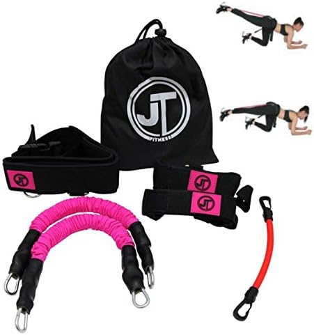 JT Fitness Booty Band Belt, Banda de resistência para o Treinamento de Fitness de Ginástica de Ginástica Legs para Legs
