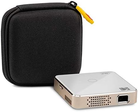 Projetor de bolso Kodak Luma 75 - Projetor de filme portátil com orador interno para Home & Office HDMI, USB, com Eva Travel Case
