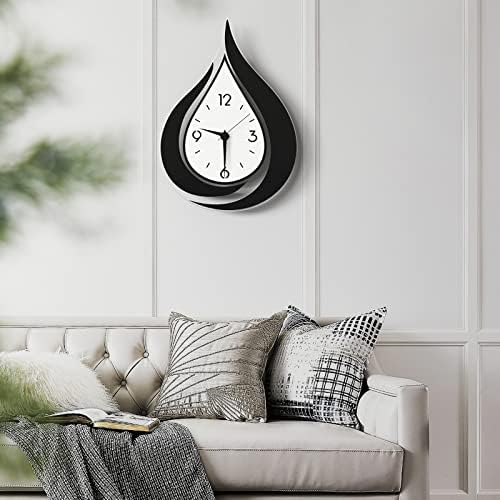 Relógio de parede decorativo meisd para decoração da sala de estar, relógios de parede modernos bateria operada para o quarto