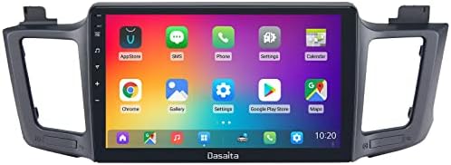 Dasaita 10.2 Estéreo de carro para Toyota RAV4 2013 2014 2015 2017 2018 Apple CarPlay Android Auto Touch Screen Bluetooth