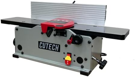 Cutech 40160hi de 6 polegadas Cutterhead Benchtop Join para mesas de ferro fundido e 12 inserções de carboneto de tungstênio