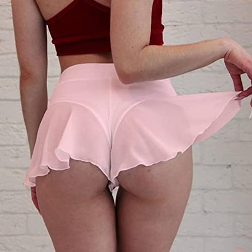 Sexy mini shorts de dança de cintura alta feminino com calças de dança de pólo de pózas de calça quente shorts apertados