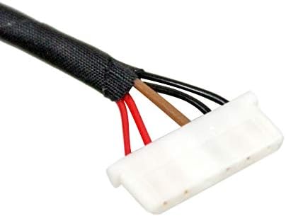 Conector de energia de gintai cc com soquete de cabo de cabo de plugue por porta de plugue substituto para dell Latitude 3490