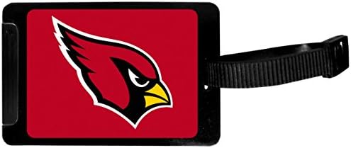Siskiyou Sports Unisex NFL Arizona Cardinals Bagage Tag, Black, 3,25