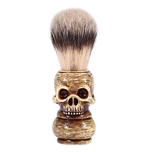Maquiagem da ferramenta de limpeza do ROTEKT, escova de barbear masculino de cabeça masculina, ferramentas de barbear de arbustos faciais para salão de barbeiro, barba barba