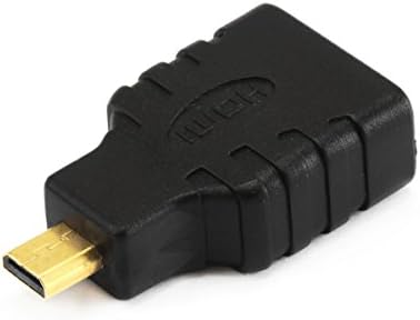 MONOPRICE 107703 HDMI Micro Connector Male para HDMI Conector Feminino Adaptador de economia de porta