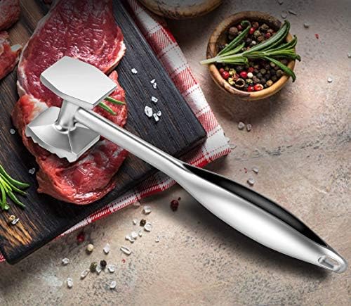 Aliglow Carne Tenderizer Hammer Ferramenta/Poundador para Tender Bife carne de carne