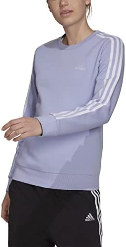 Adidas Women's Essentials 3-Stripes Fleece Sweetshirt