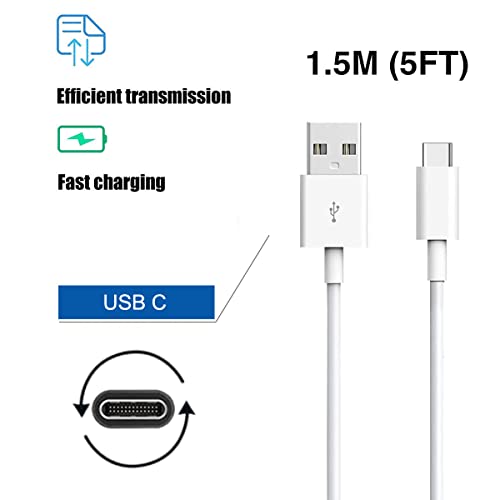 Lilibin 5ft USB-C Charger Powe