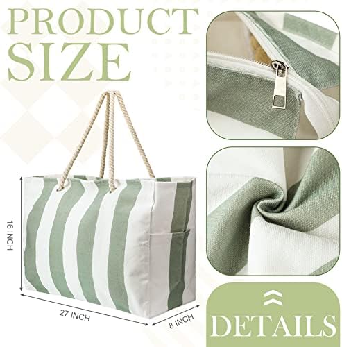 Bolsas de praia de seda de seda para mulheres, sacola de grande capacidade com sacola de maquiagem de lona de lona