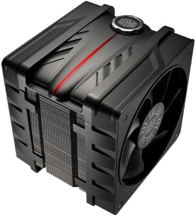 Cooler Master V6 GT - Cooler da CPU com dois ventiladores PWM de 120 mm e 6 tubos de calor