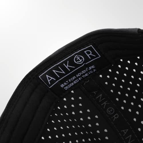 ANKOR Ultra Performance resistente à água UPF 50 Chapéu de beisebol | Golfe | Barco | Praia | Lago | Treino | Todos