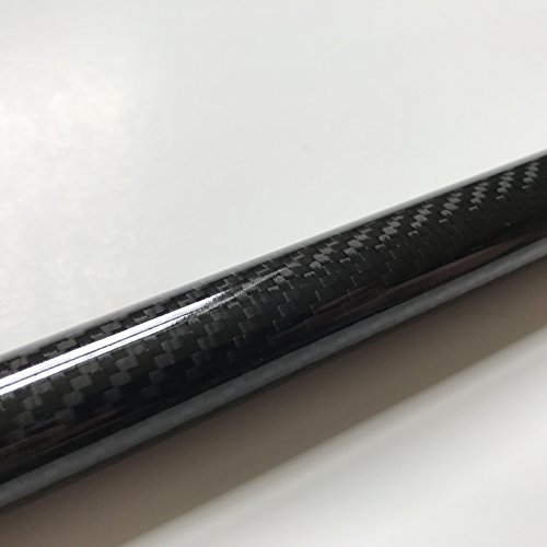 Karbxon - tubo de fibra de carbono - preto - 8mm x 6mm x 500 mm - hastes de fibra de carbono ocas - tubos de carbono brilhante