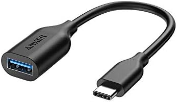 Anker USB-C para USB 3.1 Adaptador, USB-C masculino para fêmea USB-A, usa a tecnologia USB OTG, compatível com o Samsung Galaxy