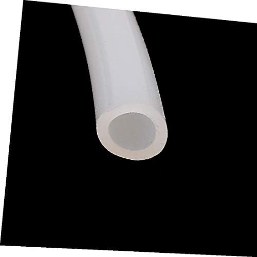 X-dree 6mm x 9mm resistente ao calor translúcido Tubo de água de silicone de água Mangueira de 50 cm de comprimento (6 mm x 9
