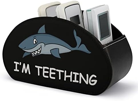 Tubarão, eu estou com os detentores de controle remoto de dentição 5 estojo de armazenamento de desktop do organizador