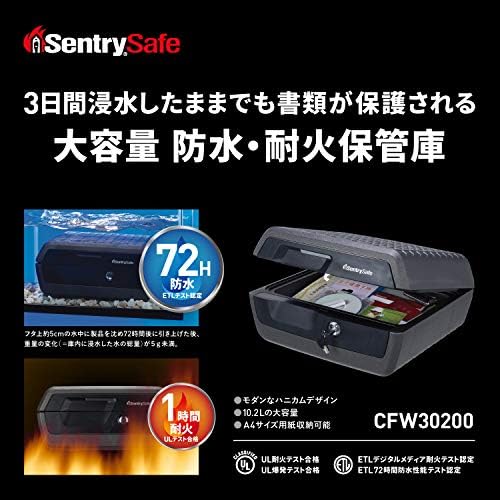 Sentry CW Series Safe, 約 10,2L
