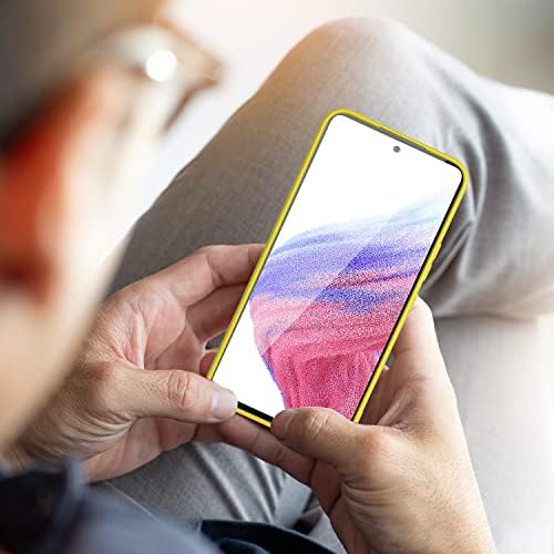 Haij para a caixa do Samsung Galaxy A54 5G, capa de caixa de proteção à prova de choques de choques de choques de choques de silicone de silicone macio para Samsung Galaxy A54 5G, vermelho, preto, azul escuro, amarelo, rosa, branco, verde, roxo, roxo