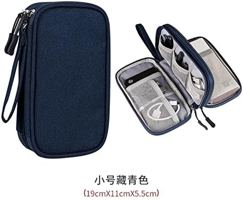 Cabos de linha de dados Caixa de armazenamento Electronics Bag Bag Travel Travel portátil Acessórios para celular Caixa de bolsa de armazenamento para carregador de cabo USB do disco rígido