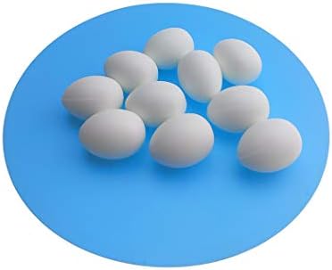Huwaimi 13G ovos de plástico sólidos ovos de ovos para pombos de corrida