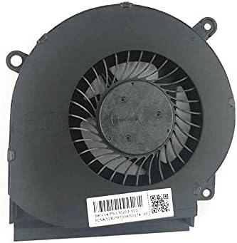 Quetterlee Substituição Novo ventilador de resfriamento de GPU para Omen HP 15-DC 15-DC0013TX 15-DC0004TX 15-DC0005TX 15-DC0007TX 15-DC0009TX 15-DC0011TX 15-DC0013TX TPN-Q211 Série G3D-GPU NFB80A055H-q211