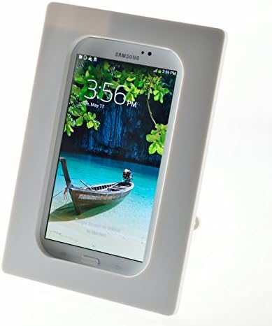 Tabcare compatível com Samsung Galaxy Tab 3 7.0 Lite White VESA Mount Anti-roubo Gabinete de segurança para POS, quiosques, exibição da loja, leitor de cartões quadrados
