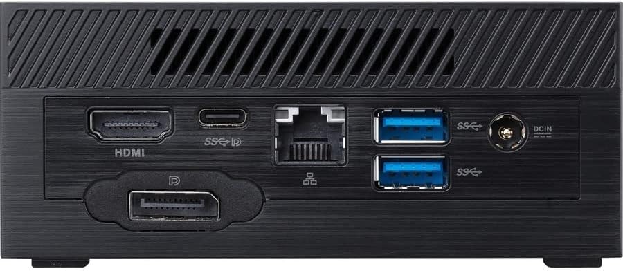 ASUS PN41 sem fãs Minipc Barebone com Intel 11th Gen Quad Core Celeron N5100, Suporte 4K dual, LAN dual, Wi -Fi, Bluetooth 5, Hardware