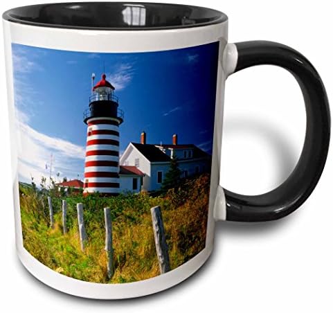 3drose Maine, lubrificante West Quidde Cabeça Lighthouse-Us20 BJA0007-JAYNE GALERIA TOMO TOM