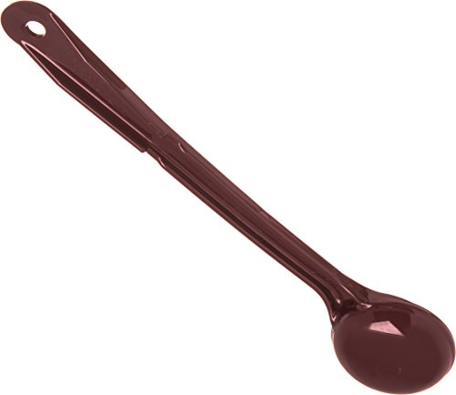 Carlisle FoodService Products 395801 Solid Long Handle Porção Control Spoon, 1,5 oz, marrom avermelhado