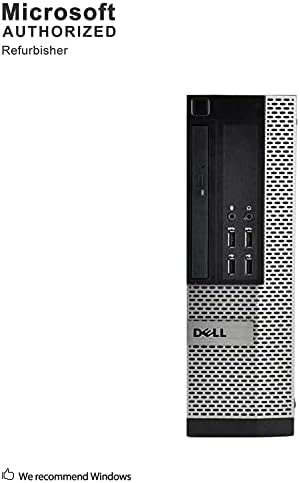 Dell Optiplex 7020 Small Form Desktop, Quad Core i7 4770 3,4GHz, 16 GB DDR3 RAM, disco rígido SSD de 480 GB, DVD-RW, Windows 10 Pro ']