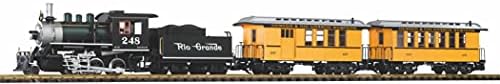 Piko Piko 38112 D & RGW Passageiro RC Starter Set Wlights, som e fumaça