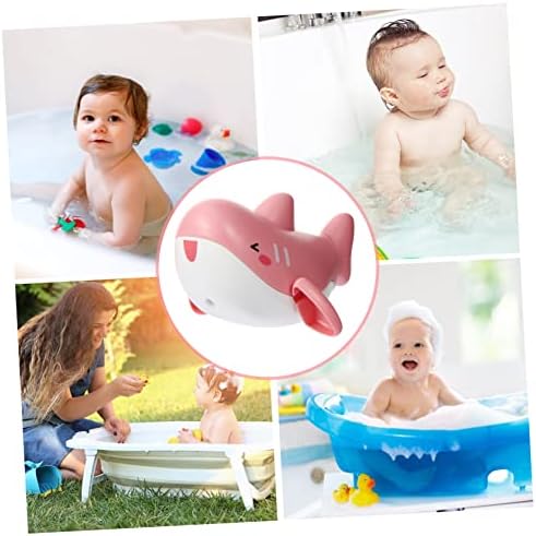 Toyvian 2 PCs enrolam o tubarão Toy Kids Toys For Girls Toys para Baby Girl Girl Brinquedos Toys Free Bath Bath