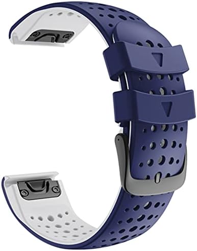 Gikos colorido Quickfit Watch Band Strap for Garmin Fenix ​​7 7x 5 5x 3 3 hr 945 Fenix ​​6 6x Relógio Silicone EasyFit Wrist