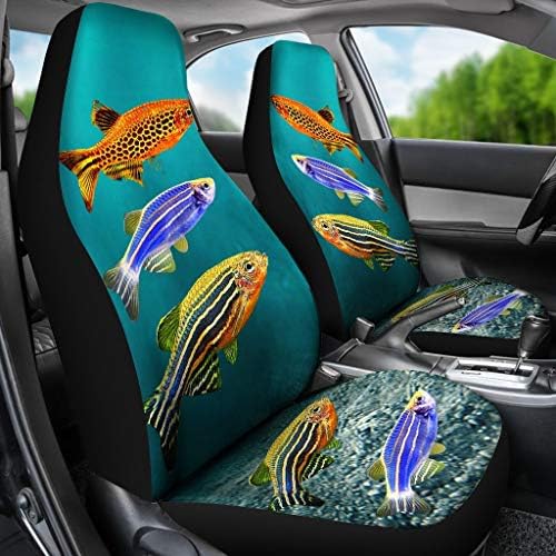 Pawlice delgere Danios Fish Print Car Seat Covers