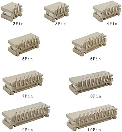 Fiação do circuito 100pcs/lote pH 2,0mm ph2.0 2p 3p 4p 5p 6p 7p 8p 9pin 10 pino vertical smd conector de conector de conector Pino