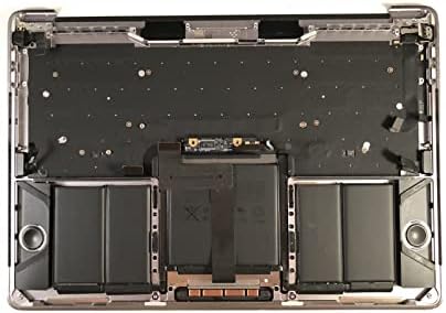661-05333 Topcase+teclado+bateria+trackpad espaço cinza cinza prata para MacBook Pro retina A1706 2017 Espaço cinza cinza Palmrest Top Top Case US TECHOR