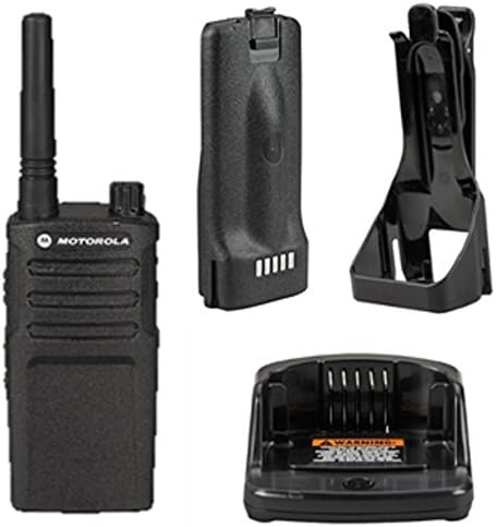 6 Pack Motorola RMU2040 Rádios Walkie Talkie com fones de ouvido