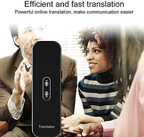 Zhuhw G6X Tradutor Intelligent Tradutor Voz Smart Instant Instant em tempo real Voice 40 Language Translator para Android iOS Smart Phone