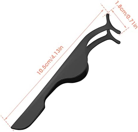 SIBBA Falso Lash Tweezers 1 peça Volume Extensão de cílios Usando Removedor Removedor Calinha Aplicador Tool Anti-Slip Suports