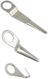 Remoção de vidro para pára-brisa automático de grau profissional, ferramenta de faca de ar pneumática de corte frio, com 3 lâminas