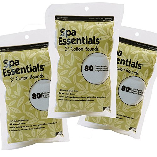 Graham Spa Essentials Cotton Rounds 3 - 3 pacotes