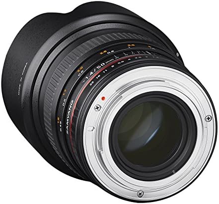 Samyang sy50m-n telefoto fixo Prime 50mm F1.4 Lente para Nikon Digital SLR