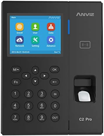 ANVIZ C2 Pro Professional Poe Fingerprint & Card Terminal