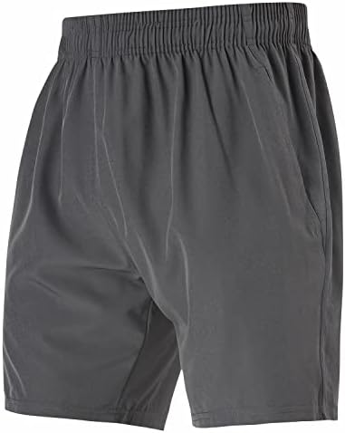 Ultra Performance 4 Pack Mens Athletic shorts de corrida 7 polegadas de nylon ginástica shorts para homens