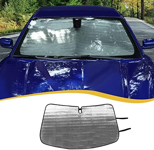 Windshield Sunshade Sun Shade Shield Water Shield Janela solar viseira para Dodge Charger 2015 2017 2018 2019 2020 2021